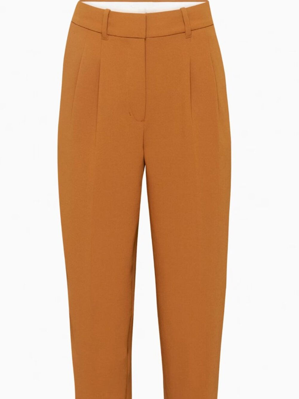 Aritzia Carrot Pant in Caramel Brown – Size 2